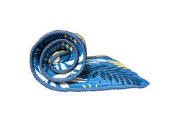 Spinecure Rollable HD Foam, Slim, Foldable, Mulitpurpose & Travel Loving Mattress (Blue)
