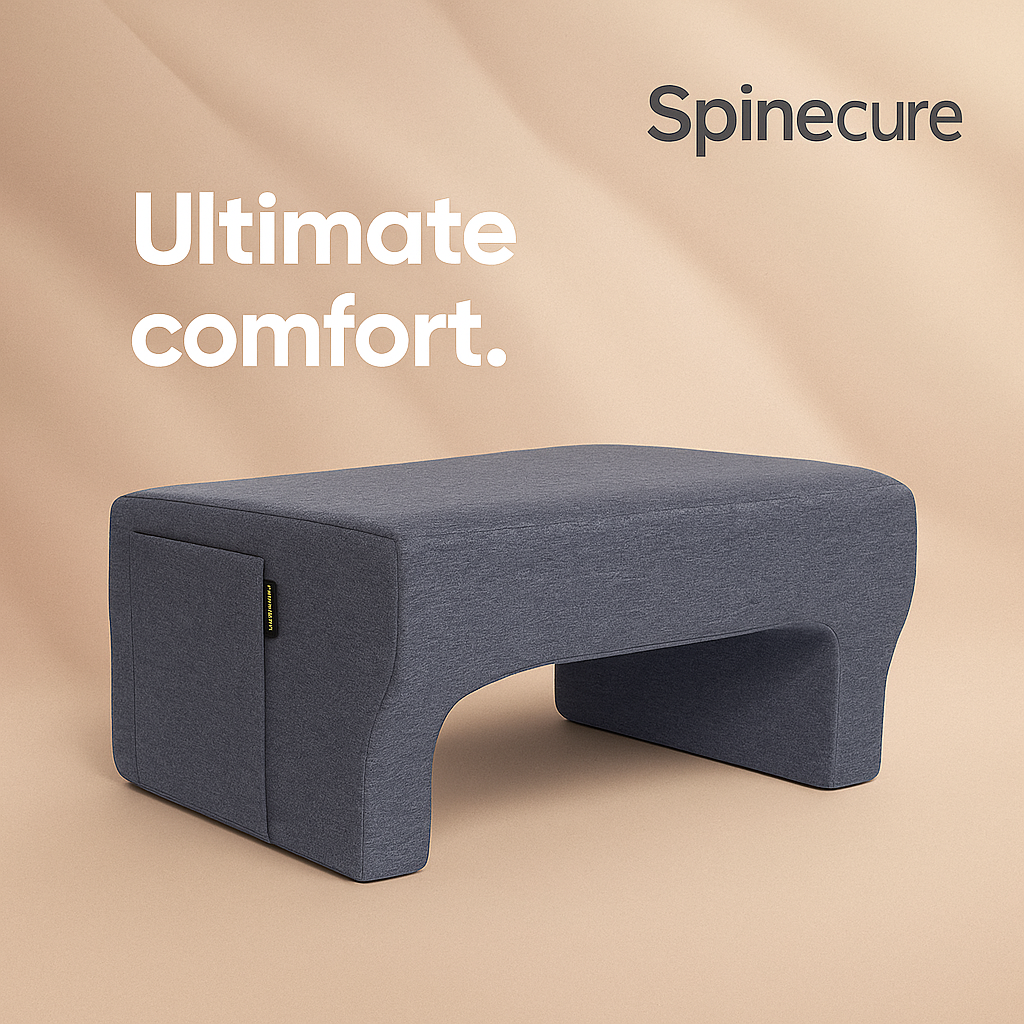 Spinecure LapEase™ – Comfortable Laptop Lap Desk Cushion for Work & Travel