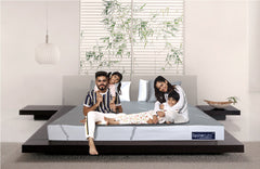 Spinecure Spine-Opedic - India's First Health Guard+ Certified Anti-Bacterial Orthopedic Mattress (Grey)