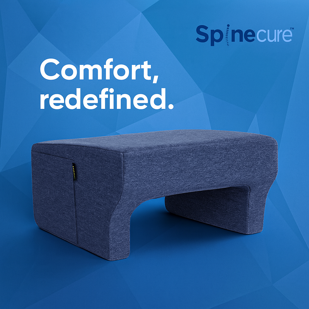 Spinecure LapEase™ – Comfortable Laptop Lap Desk Cushion for Work & Travel