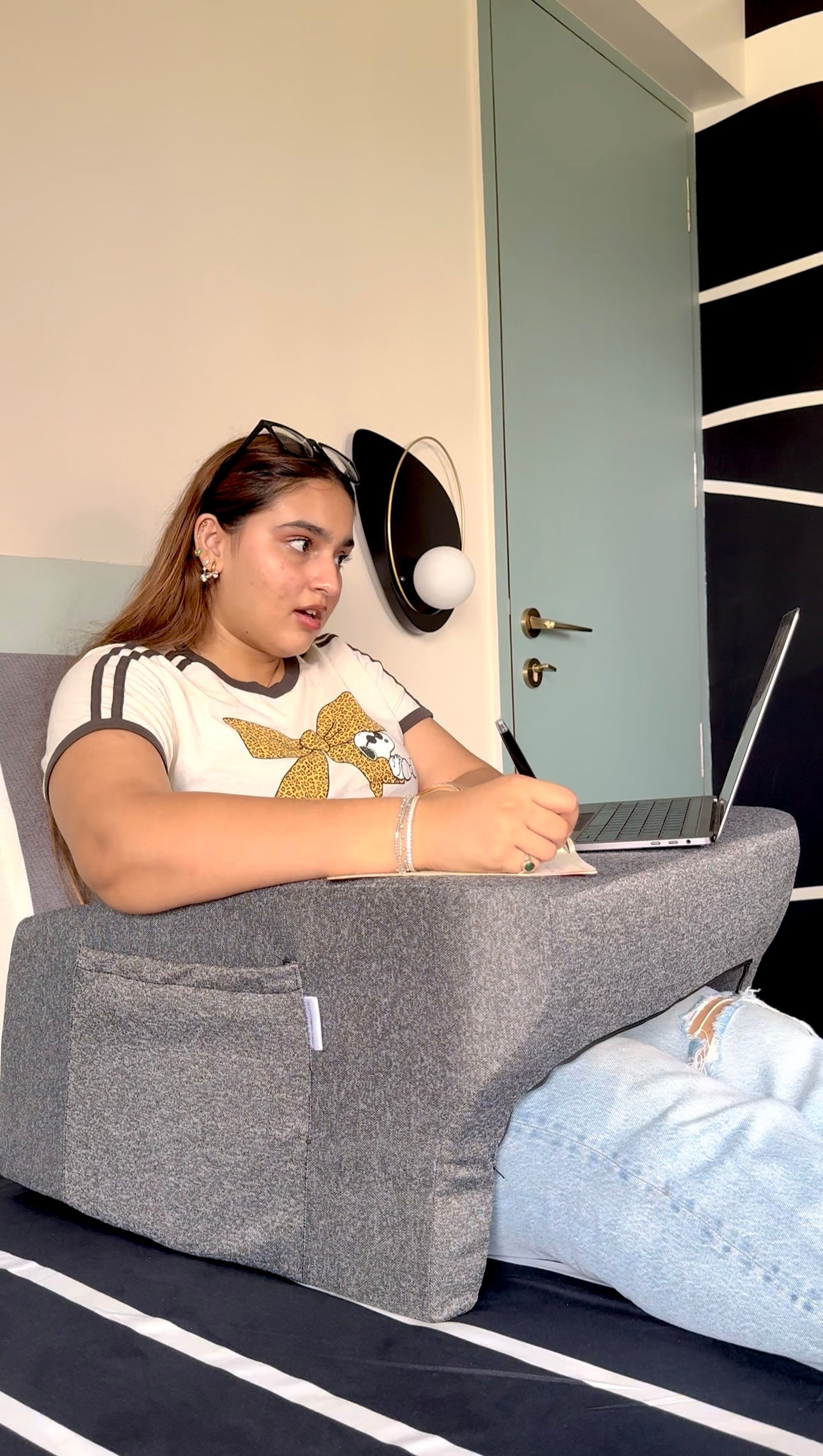 Spinecure LapEase™ – Comfortable Laptop Lap Desk Cushion for Work & Travel