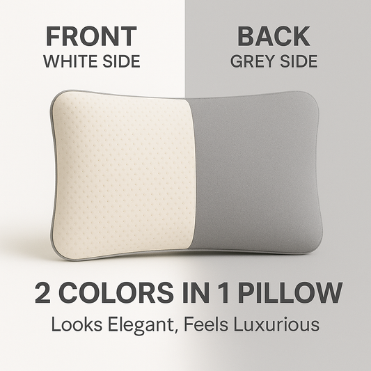 Spinecure Orthopedic Memory Foam Pillow, Removable and Washable Outer cover with Health Guard+ Antibacterial Fabric || 27 x 17 Inches