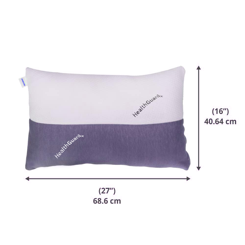 Antibacterial Microfiber Pillow with Health Guard+ Fabric – Spinecure