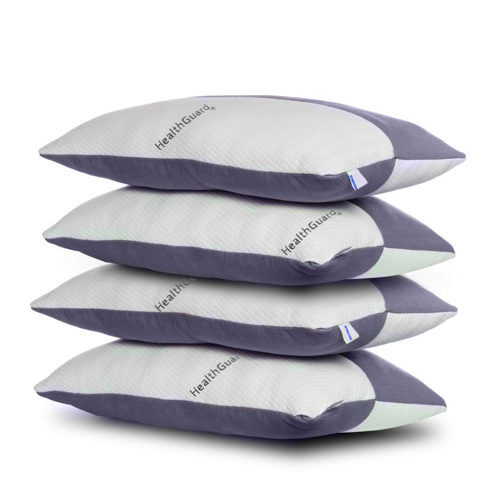 Antibacterial Microfiber Pillow with Health Guard+ Fabric – Spinecure