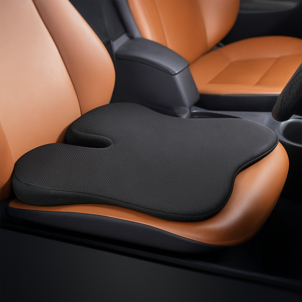 Orthopedic Car Wedge Seat Cushion for Back Support – Spine Cure Ultimate