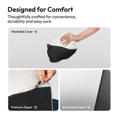 Spinecure Anti-Reflux Memory Foam Wedge Pillow